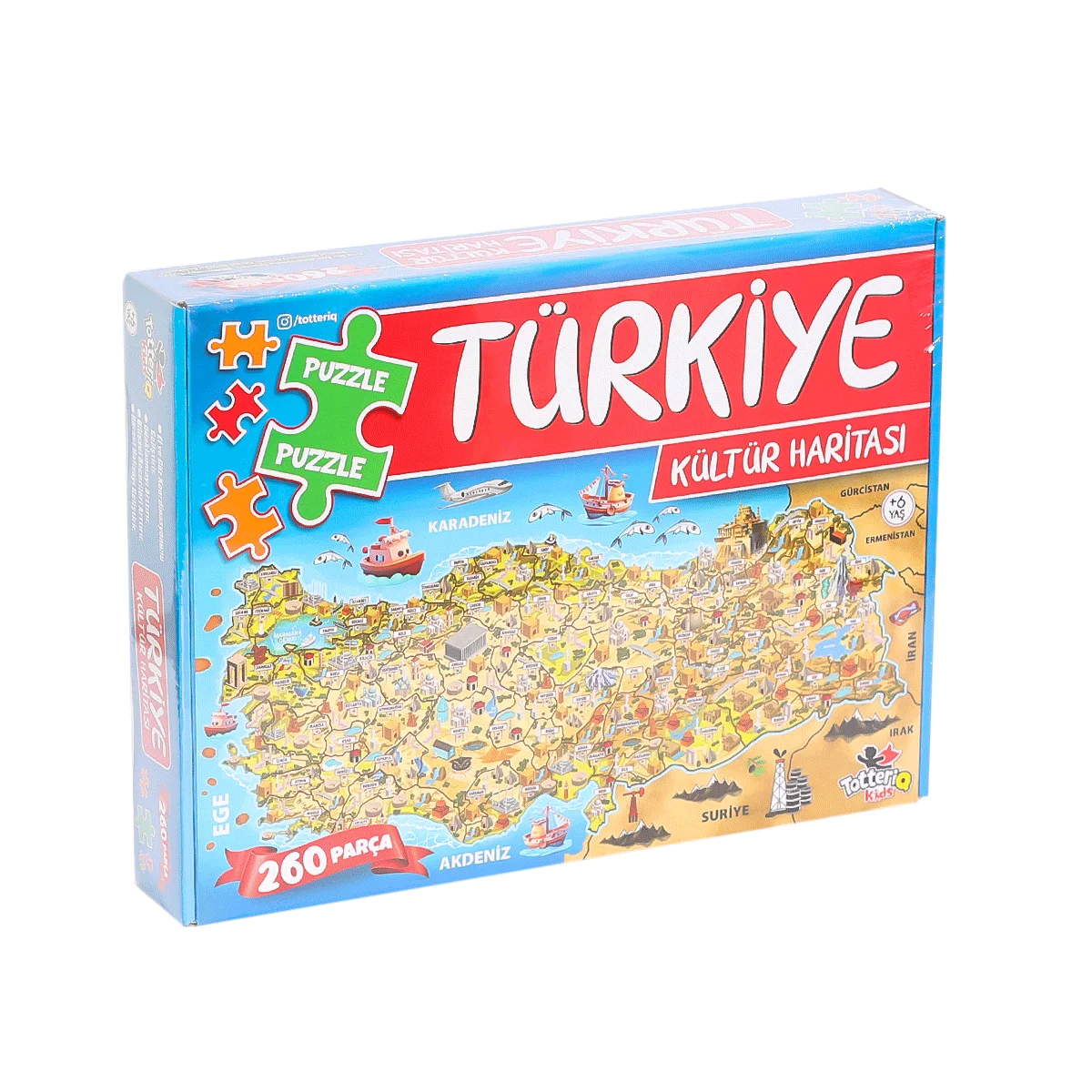 7213 Türkiye Kültür Hası Puzzle -Totteriq Fiyatı, Yorumları ve Özellikleri