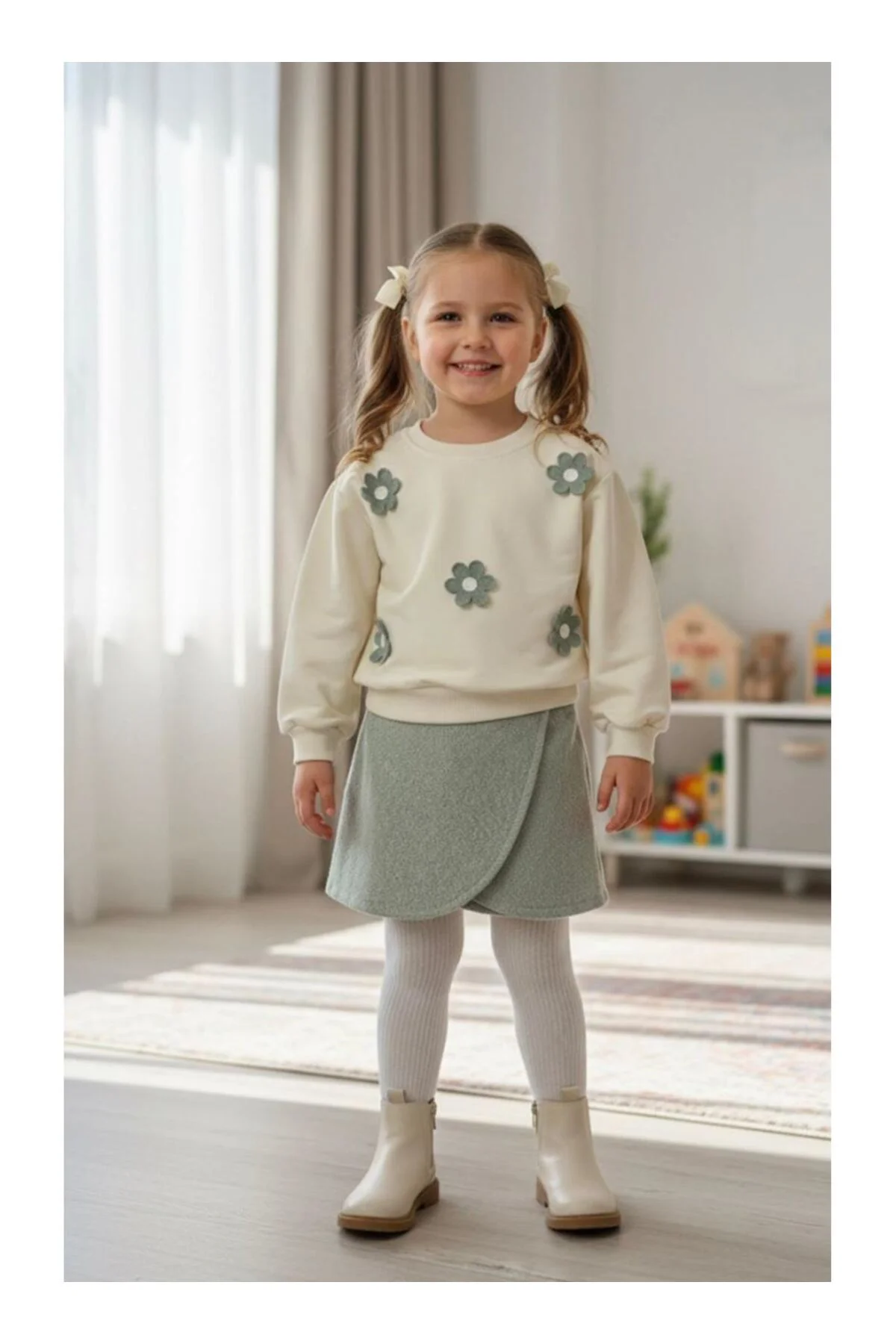7242 KIZ ÇOCUK MODAL 2 Lİ TAKIM