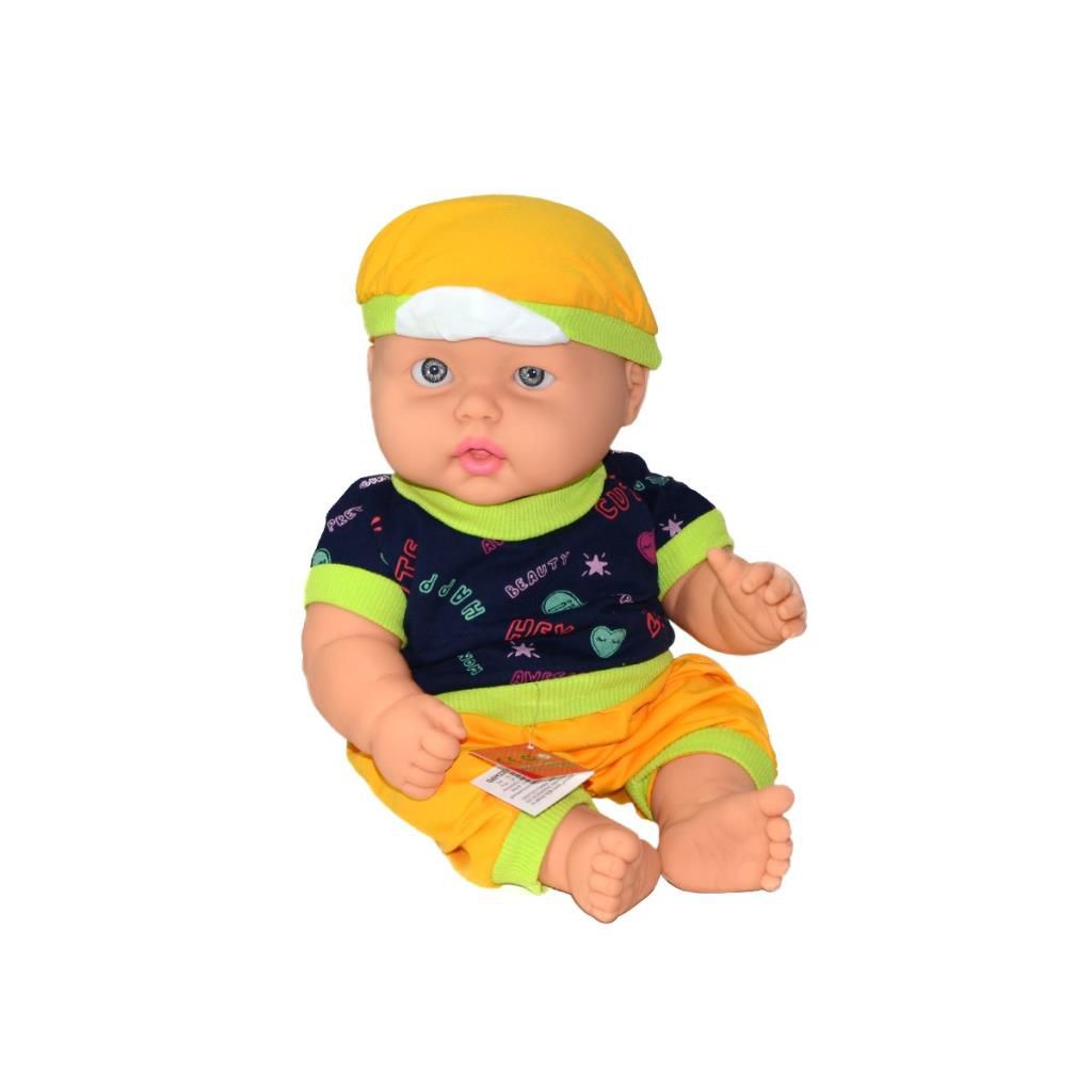 7256 Gamze, Konuşan, Tombul, Kel Erkek Bebek / 40 cm 7256 Gamze, Konuşan, Tombul, Kel Erkek Bebek / 40 cm