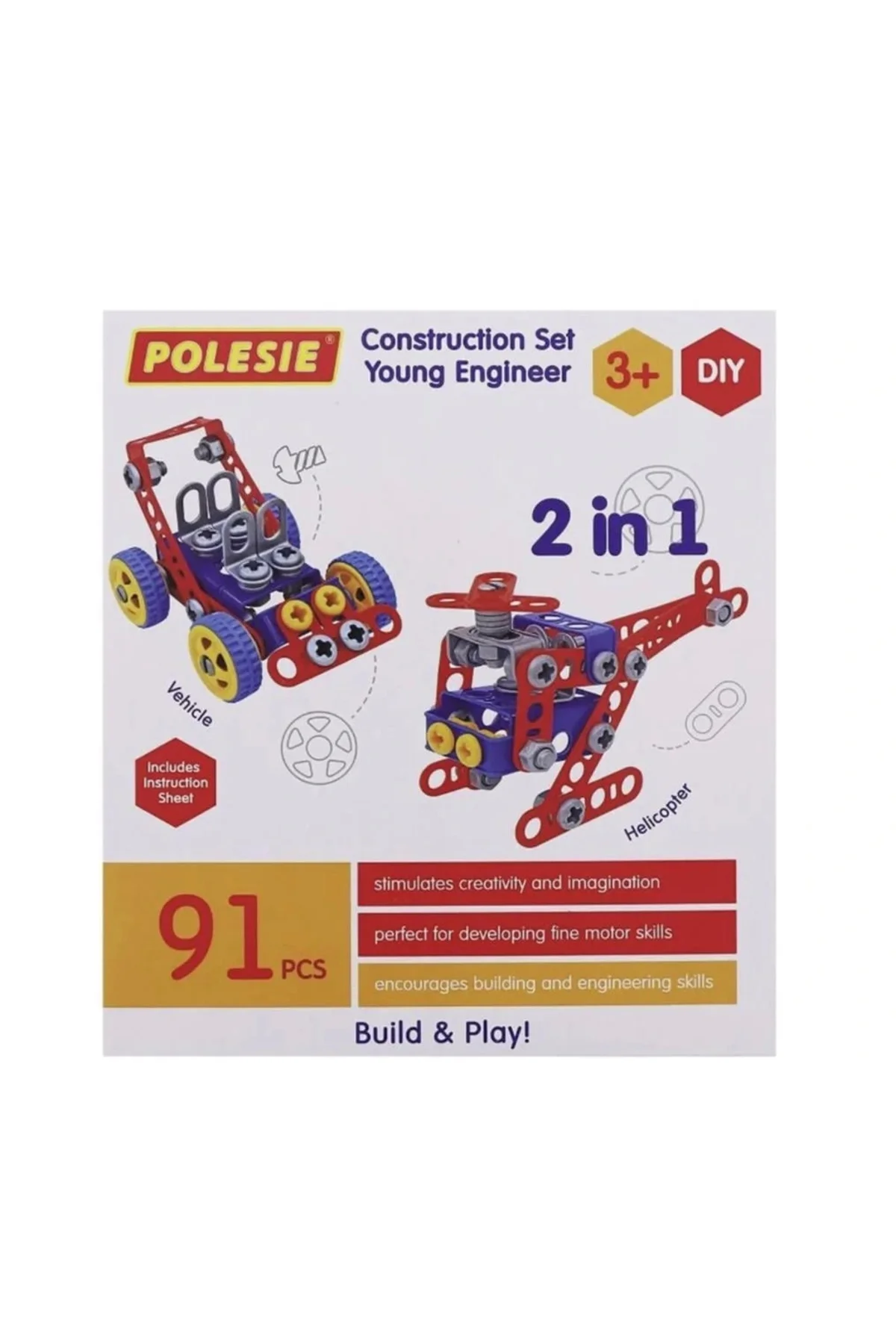 -72986 - MUCİT TASARIM 91 PARÇA EĞİTİCİ SET (Lisinya)
