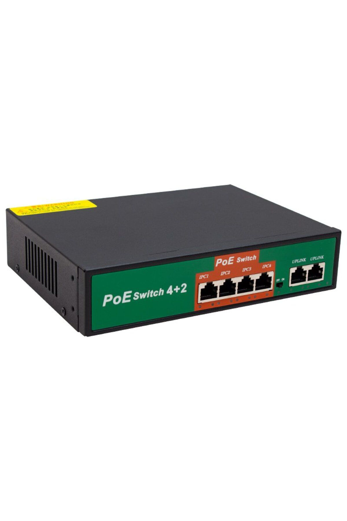 Ok Aksesuar 72W 10/100 Mbps 4+2 Port Poe Ethernet Switch Go50605535490