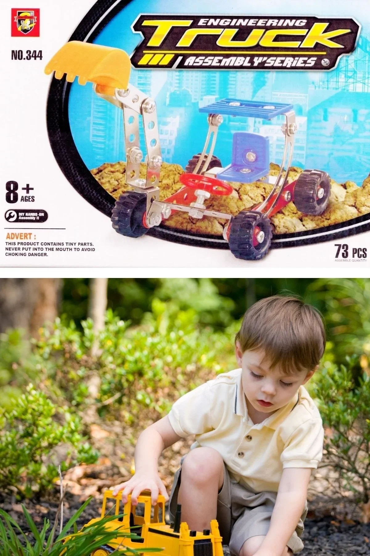 73 Parça Metal Lego Kepçe Eğlenceli Lego Seti ve Yapım Kutusu 73 Parça Metal Lego Kepçe Eğlenceli Lego Seti ve Yapım Kutusu