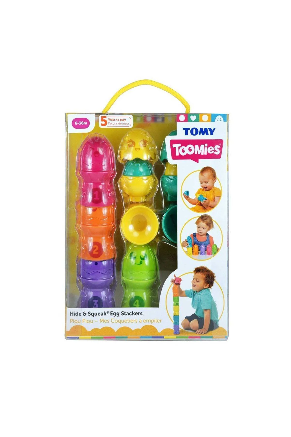 73083 Tomy- Saklambaçlı Yumurta Kule Seti 6-36 Ay
