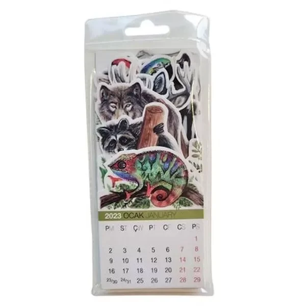 73x16 cm World Of Animals 2022-2023 Takvim