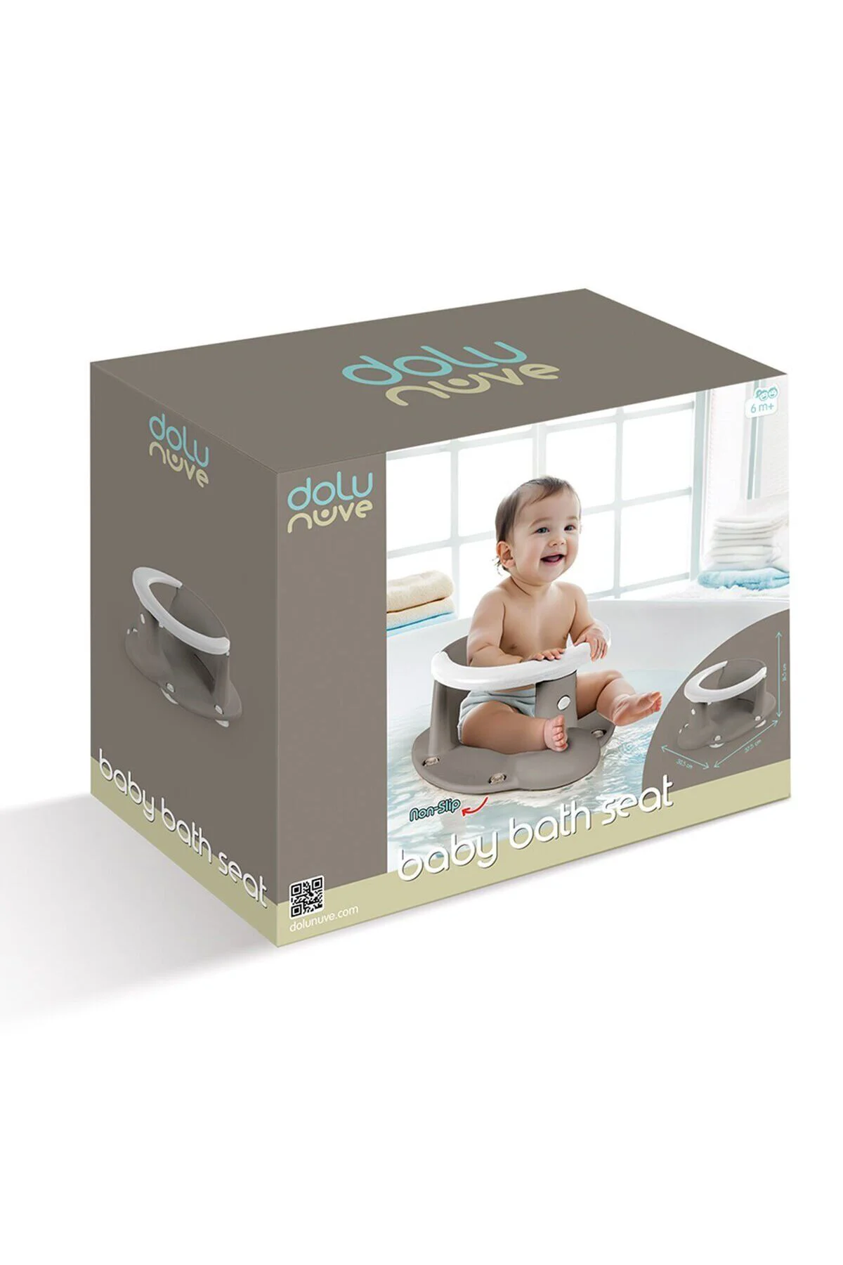 7468 BEBEK BANYO YIKAMA OTURAĞI STONE GRİ