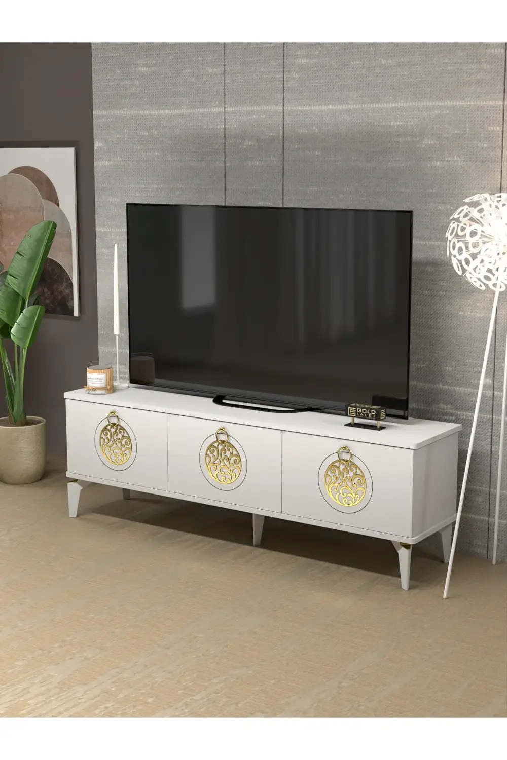 75 Cm Çalışma Masası Raf Kitaplık Çok Amaçlı Ofis Masa Beyaz 45 C