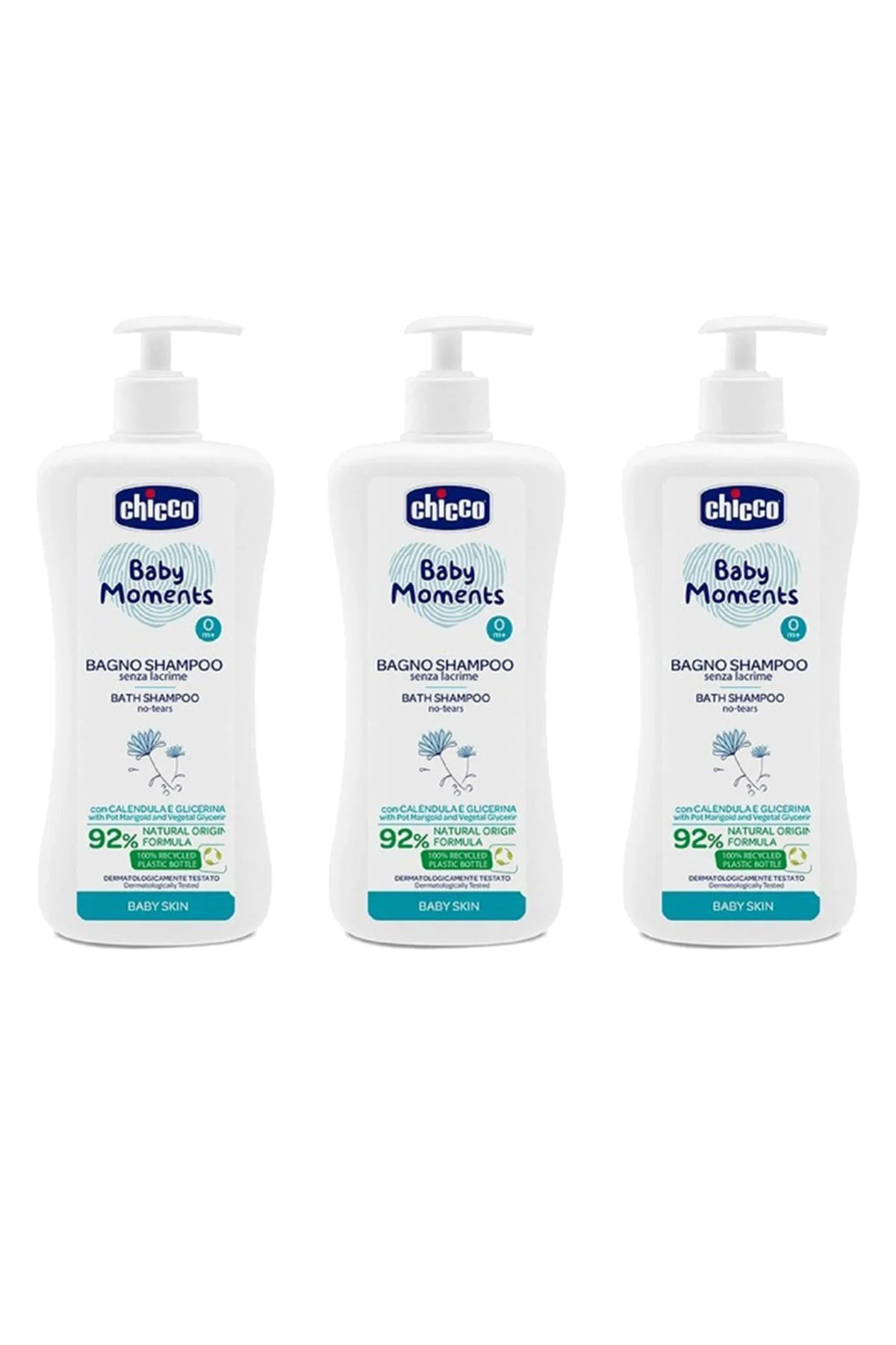 750 ml Bebek Şampuanı 3'lü Paketi