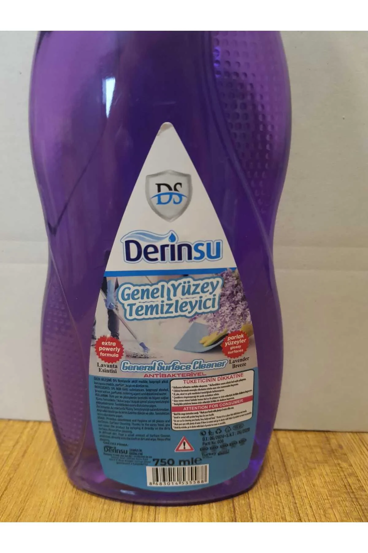 750 ML GENEL YÜZEY TEMİZLEYİCİ 750 ML GENEL YÜZEY TEMİZLEYİCİ
