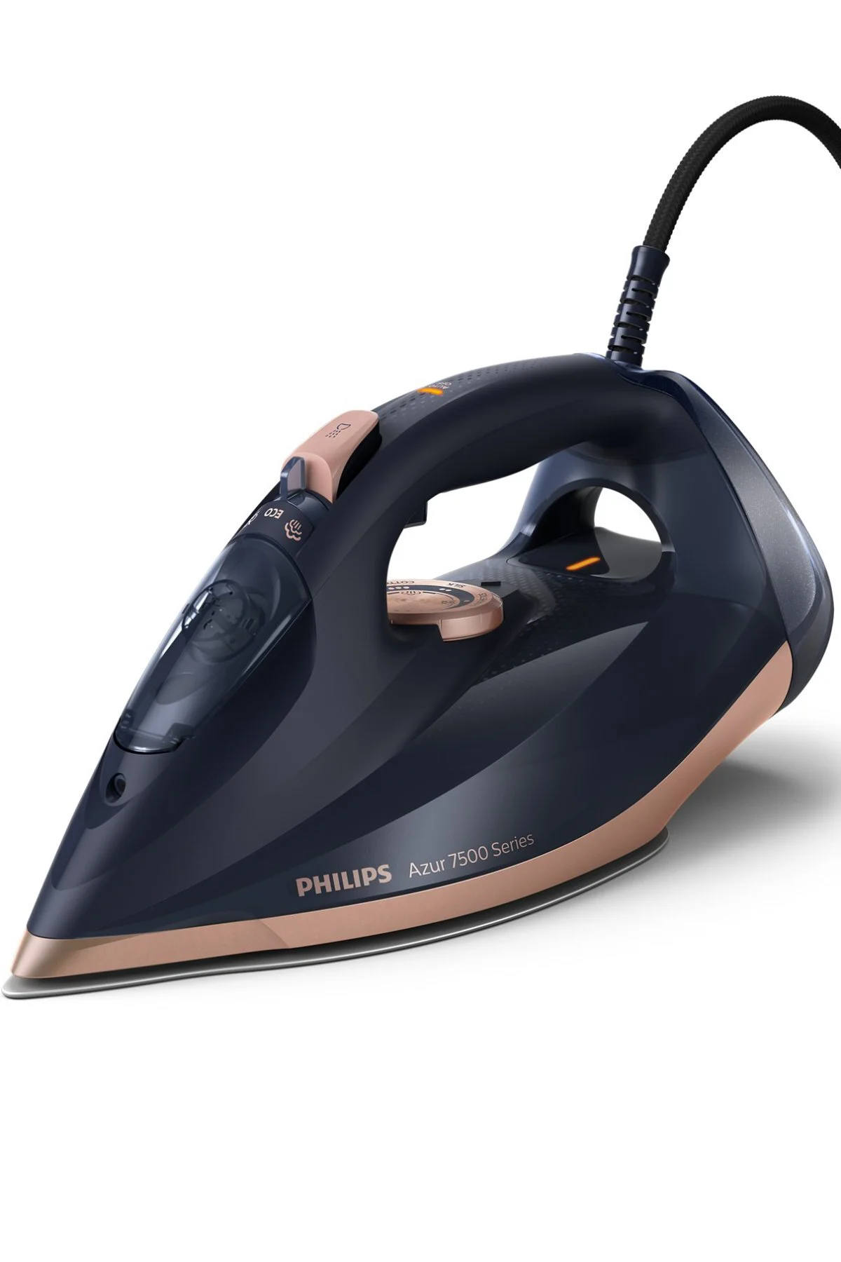 7500 Serisi Buharlı Ütü, 3200W, 55 g/dk Sürekli Buhar, SteamGlide Elite, 260 g Şok Buhar, DST7510/80