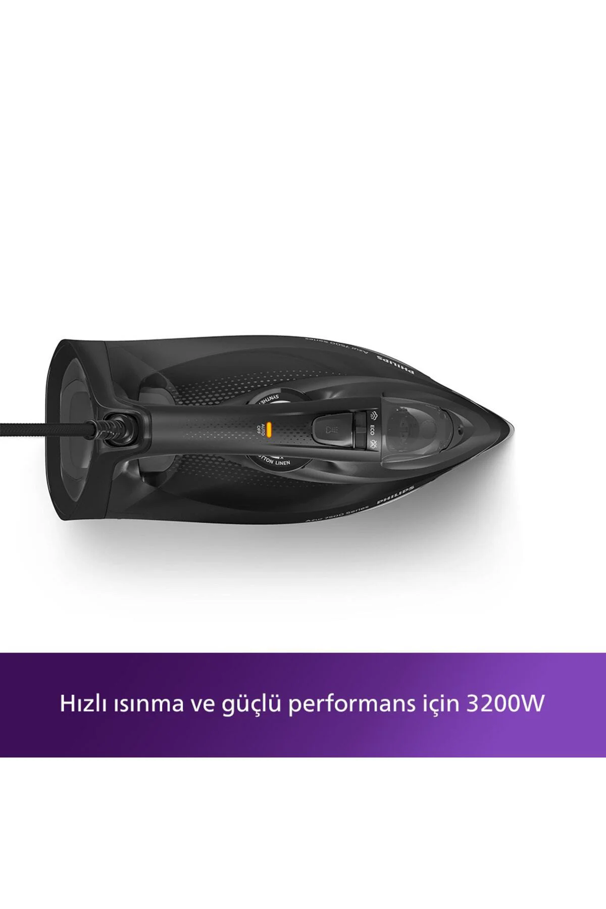 7500 Serisi Siyah Azur Dst7511/80 Buharlı Ütü 3200w Üstün Perform Fiyatı, Yorumları ve Özellikleri