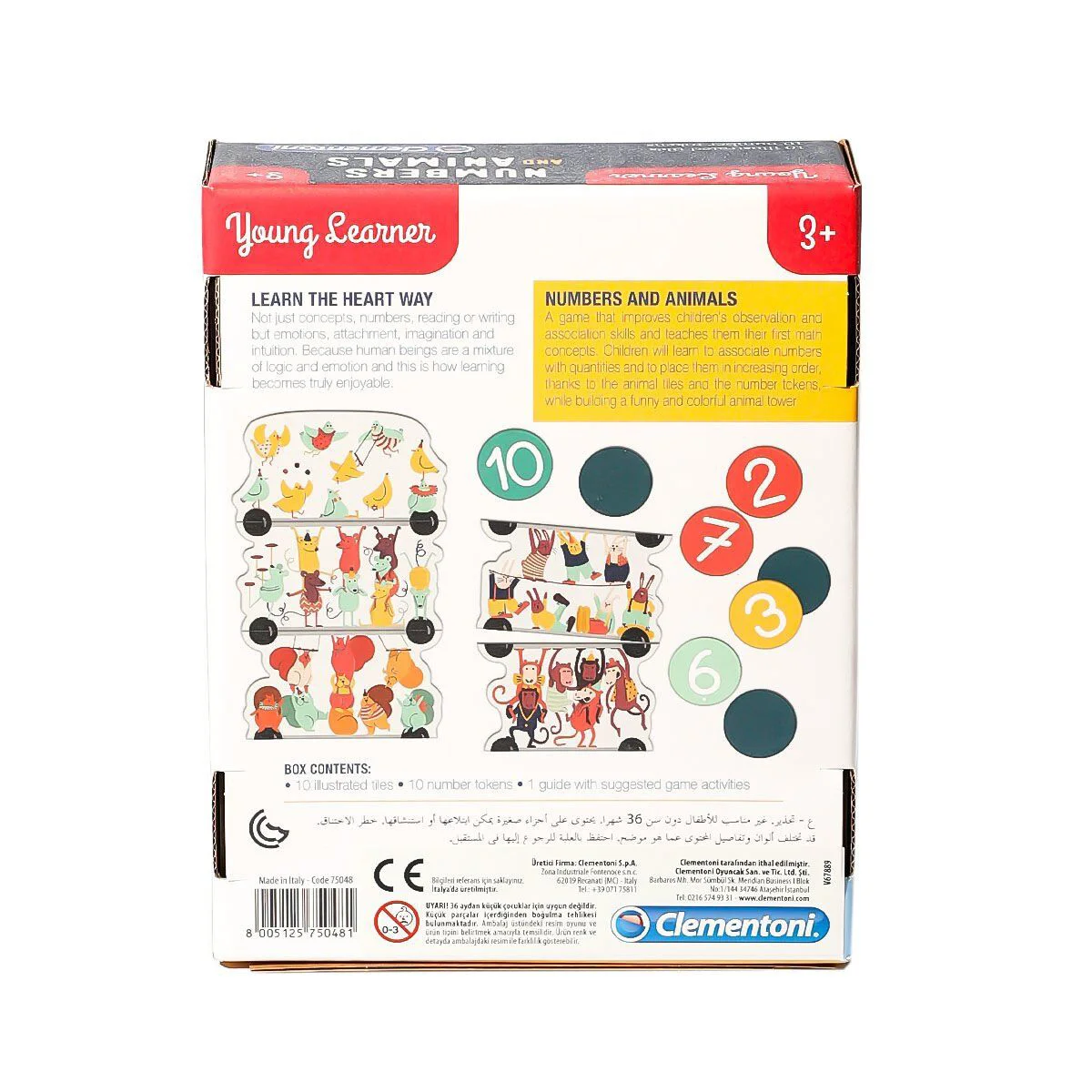 75048TR Young Learner - Sayılar ve Hayvanlar +3 yaş Fiyatı, Yorumları ve Özellikleri