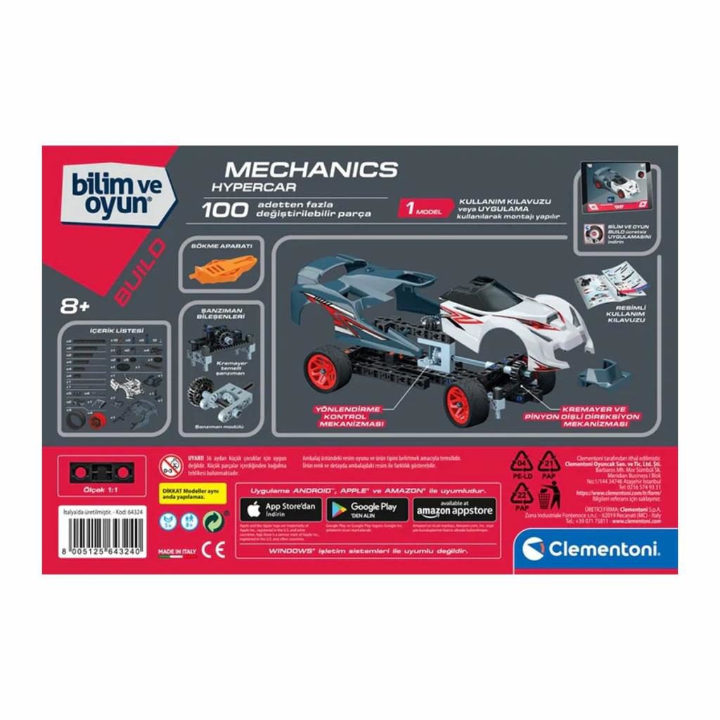 75057TR Mekanik Laboratuvarı - Supercar +8 yaş 75057TR Mekanik Laboratuvarı - Supercar +8 yaş