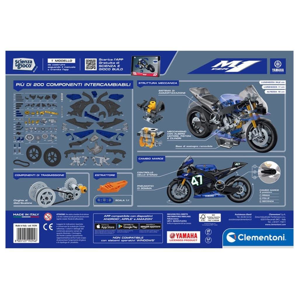 75084TR Mekanik Laboratuvarı - Yamaha M1 +8 yaş 75084TR Mekanik Laboratuvarı - Yamaha M1 +8 yaş