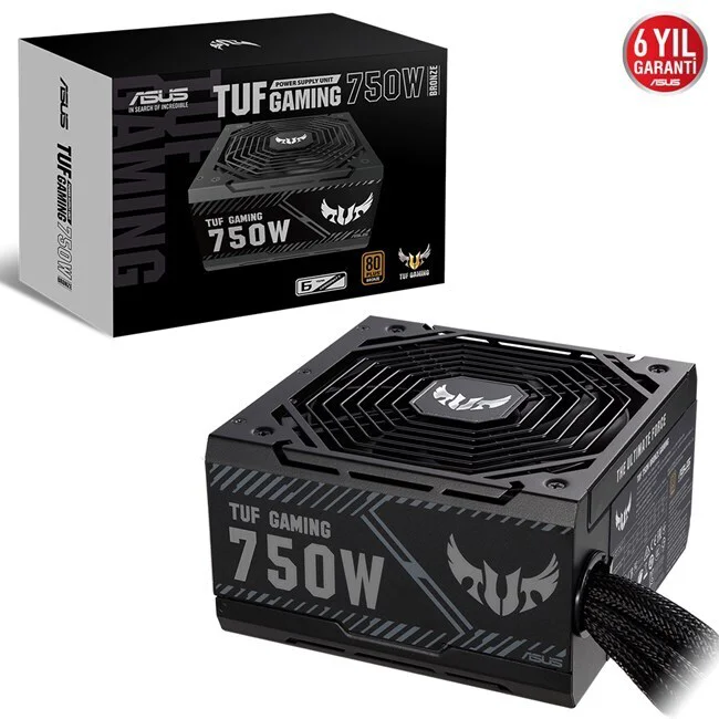 750W 80+ Bronze (Tuf Gaming 750B) 750W 80+ Bronze (Tuf Gaming 750B)