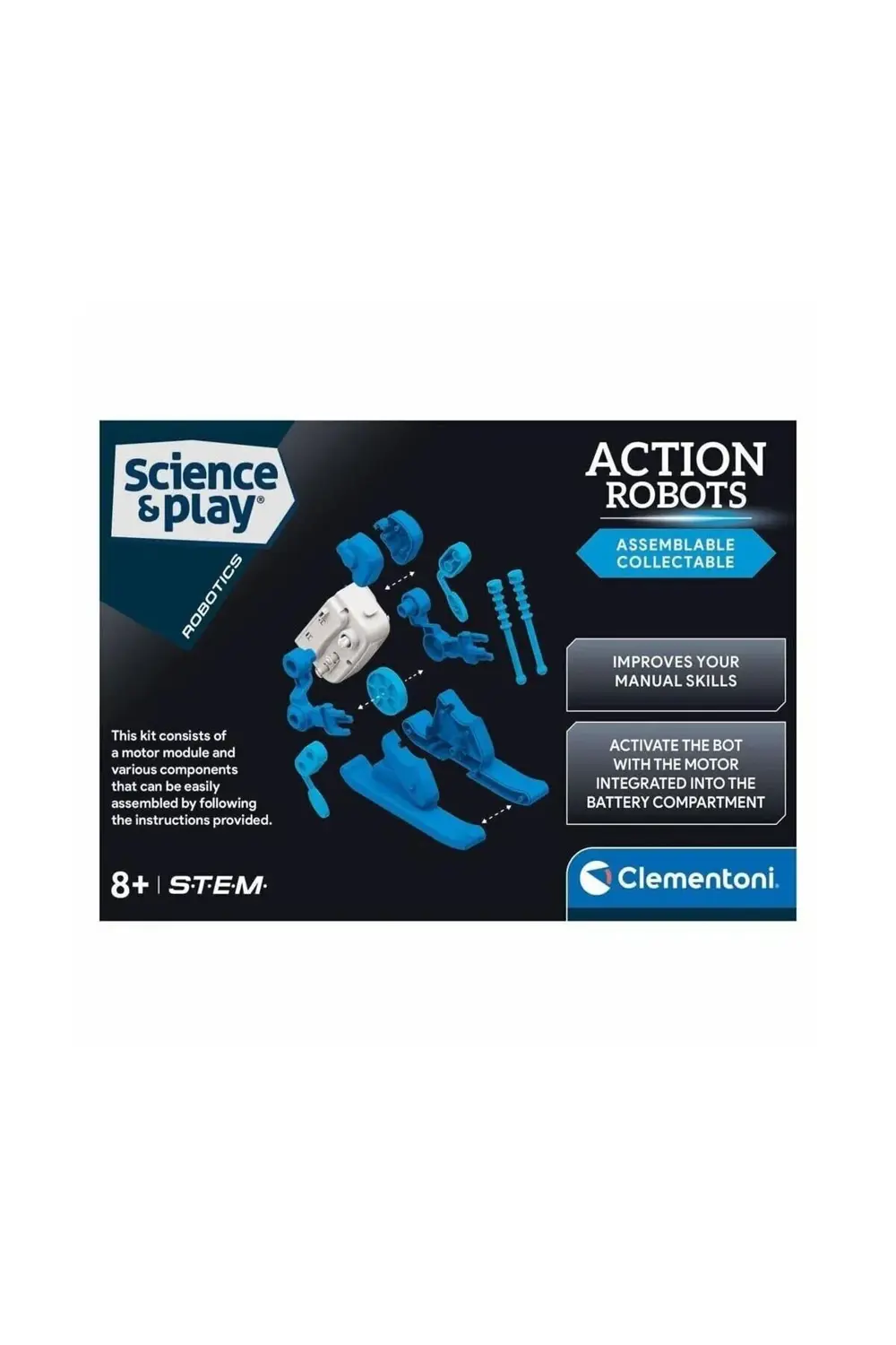 75136TR Robotik Laboratuvarı - Action Robots - Skier +8 yaş