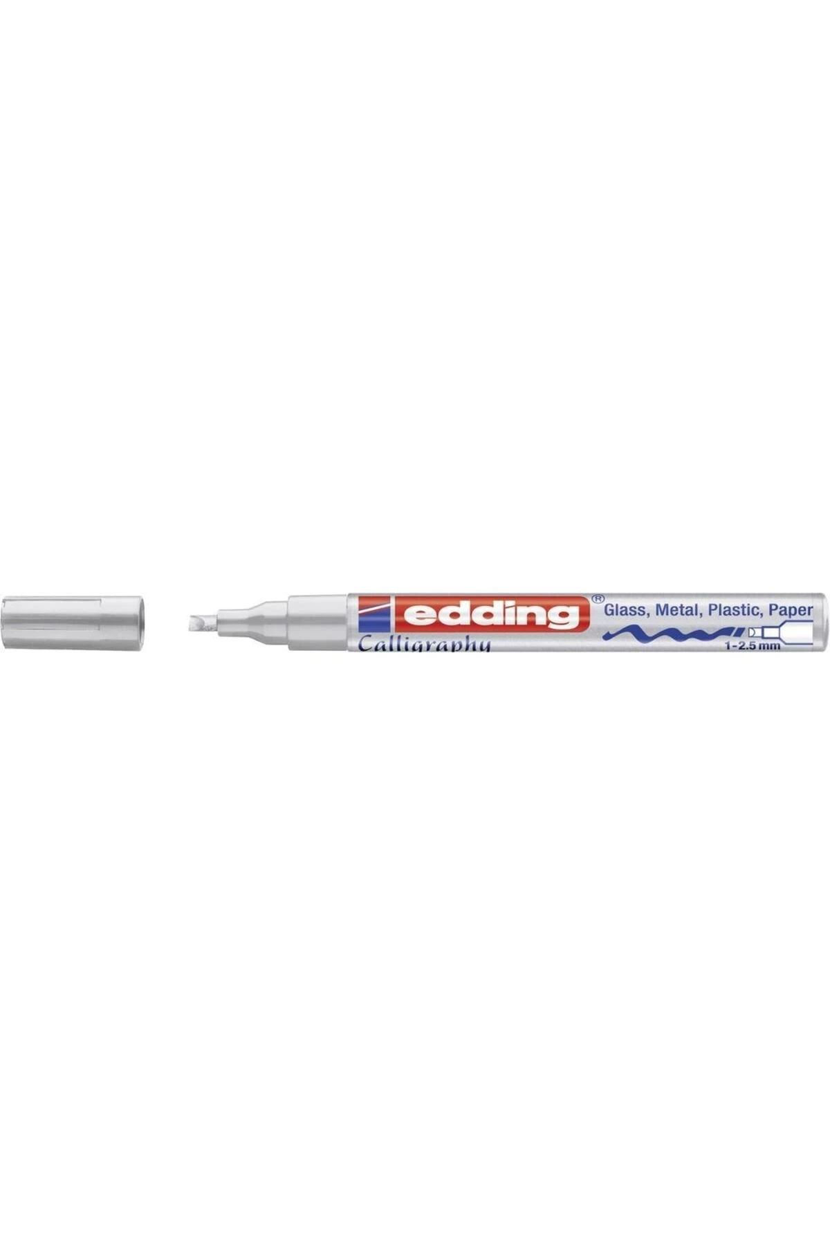 Edding 753 Kaligrafi Kalemi 1-2,5Mm - Gümüş