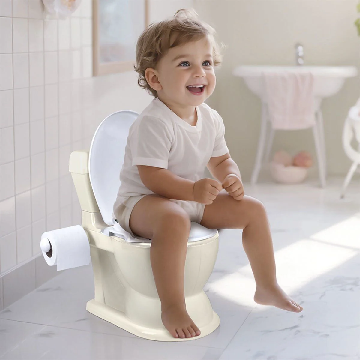 7562 Eğitici Klozet XL Relax Bej -Dolu Oyuncak Fiyatı, Yorumları ve Özellikleri