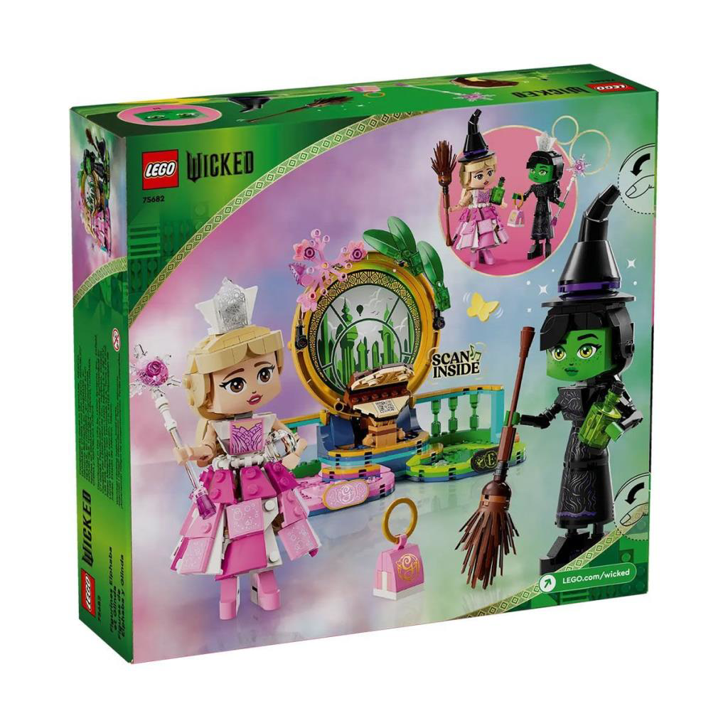 Just Cheap Store 75682 Wicked - Elphaba Ve Glinda Figürleri 558 Parça +10 Yaş