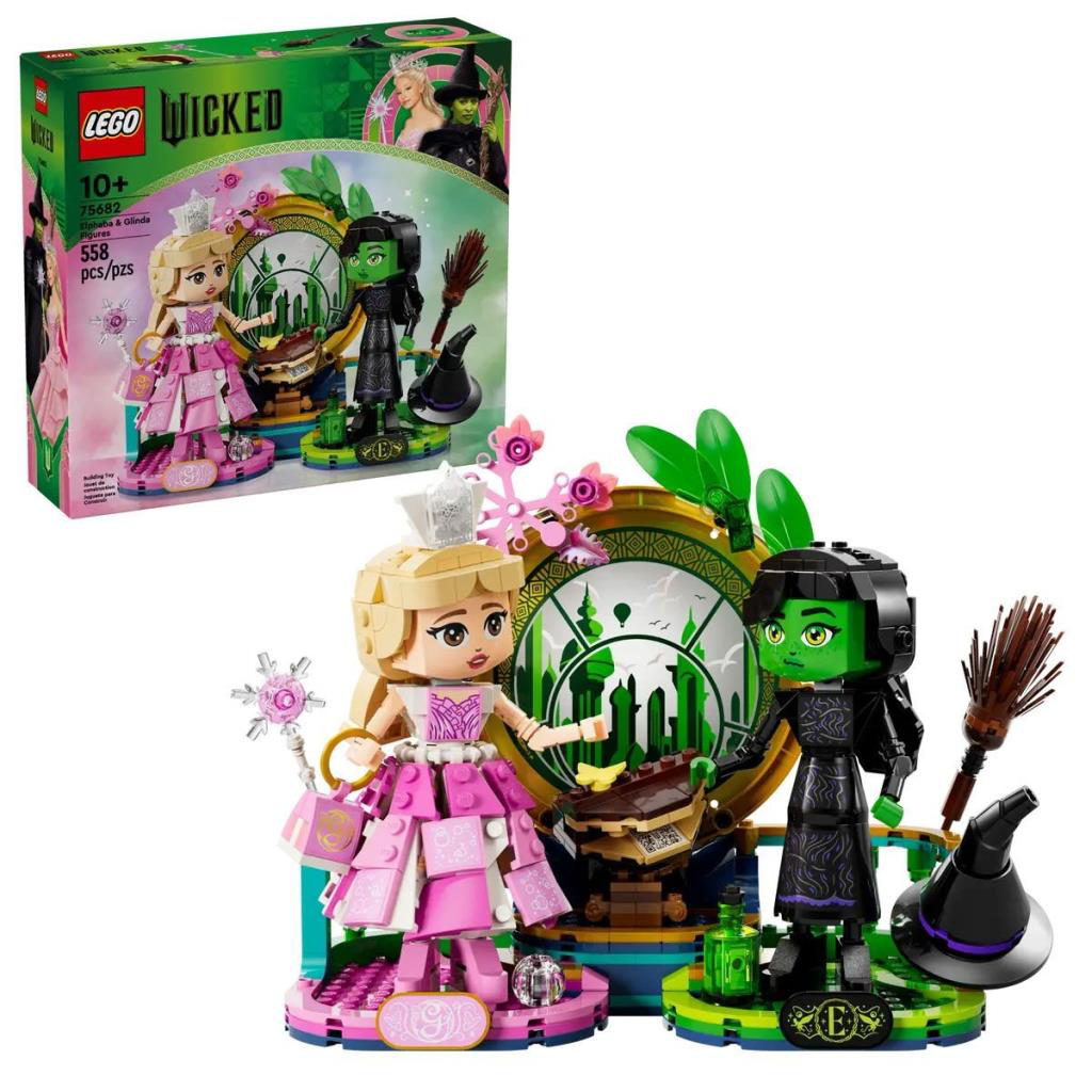 Just Cheap Store 75682 Wicked - Elphaba Ve Glinda Figürleri 558 Parça +10 Yaş