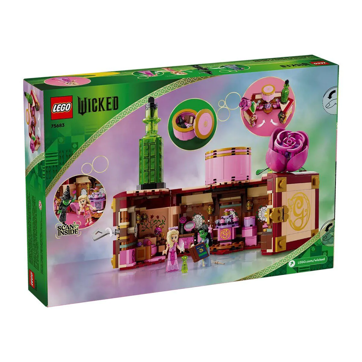 75683 Lego Wicked - Elphaba ve Glindanın Yurdu 740 parça +8 yaş 75683 Lego Wicked - Elphaba ve Glindanın Yurdu 740 parça +8 yaş