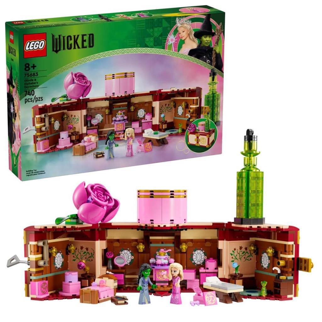 75683 Wicked - Elphaba ve Glindanın Yurdu 740 parça +8 yaş