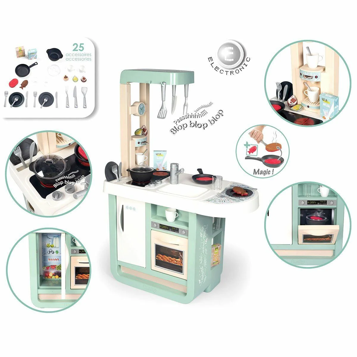 7600310914 Smoby Cherry Kitchen Mutfak Oyun Seti Fiyatı, Yorumları ve Özellikleri