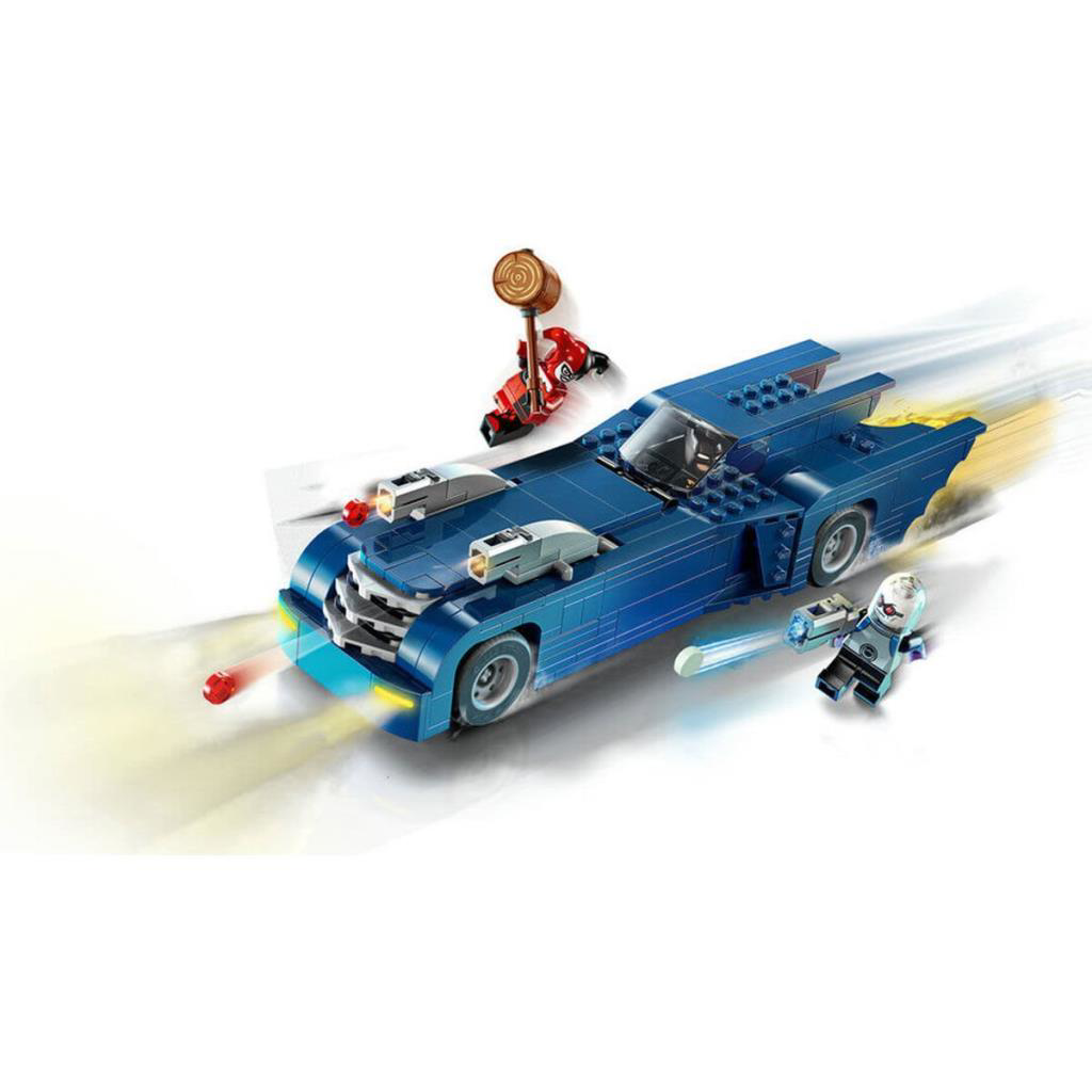 76274 Marvel Batmobile Batman Harley Quinn ve Mr. Freeze 435 parç 76274 Marvel Batmobile Batman Harley Quinn ve Mr. Freeze 435 parç