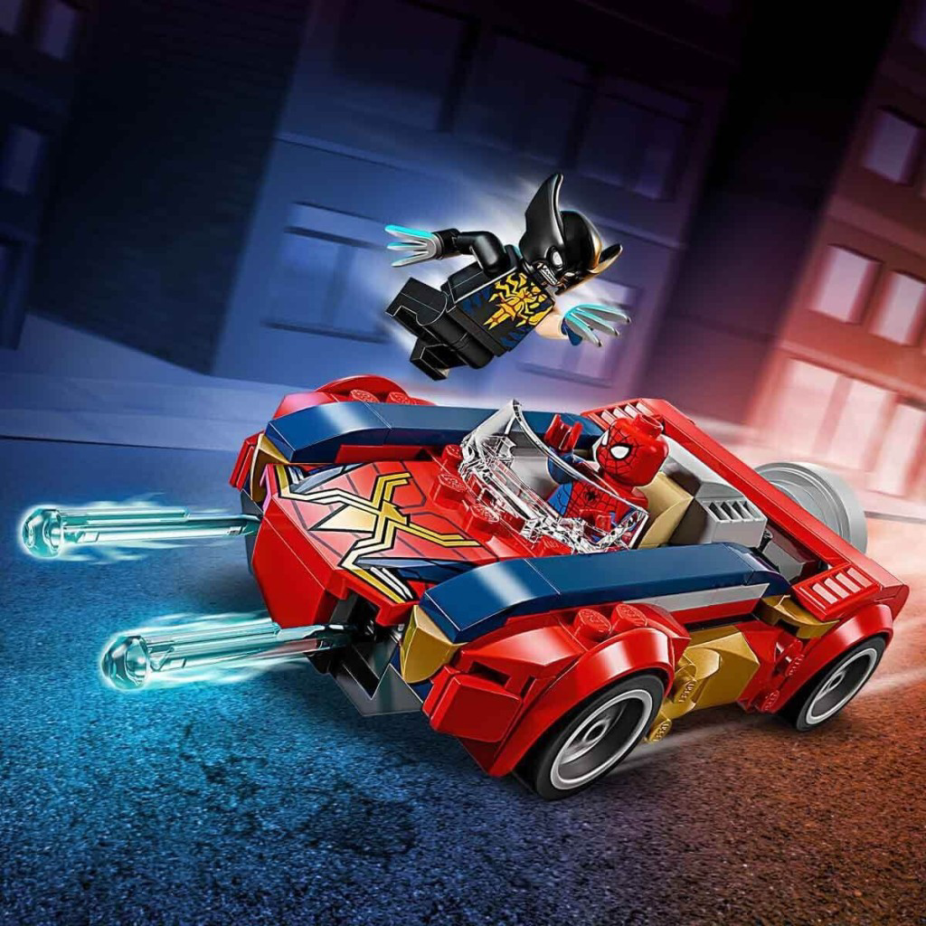 76336 Spider-Man Venomlaşmış Wolverine e Karşı 134 parça +7 yaş
