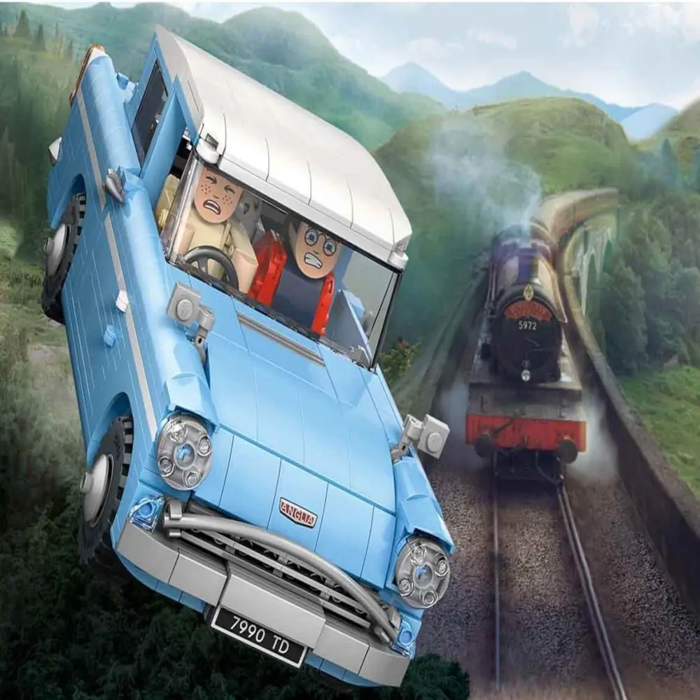 76470 Sihirli Uçan Ford Anglia 868 parça +14 yaş 76470 Sihirli Uçan Ford Anglia 868 parça +14 yaş