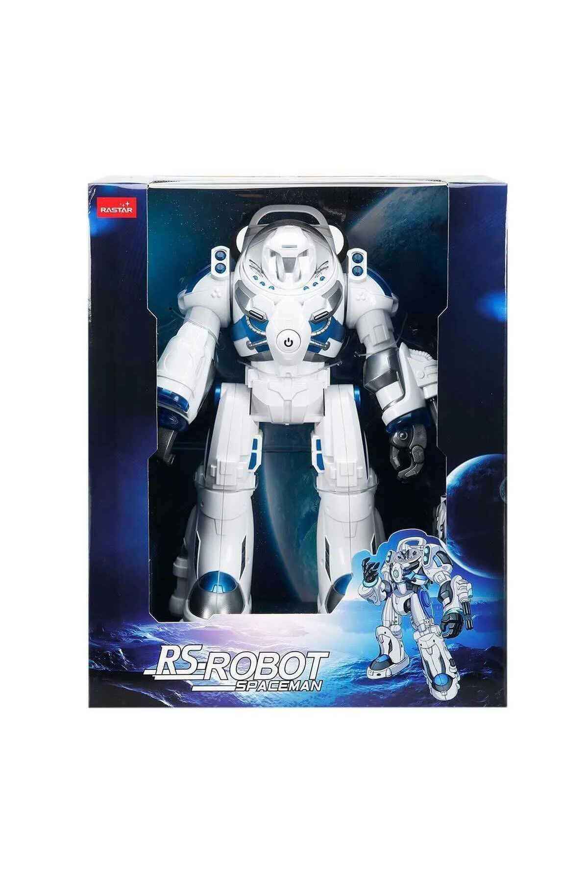 76900 Robot Spaceman Uzaktan Kumandalı Sesli Ve Işıklı