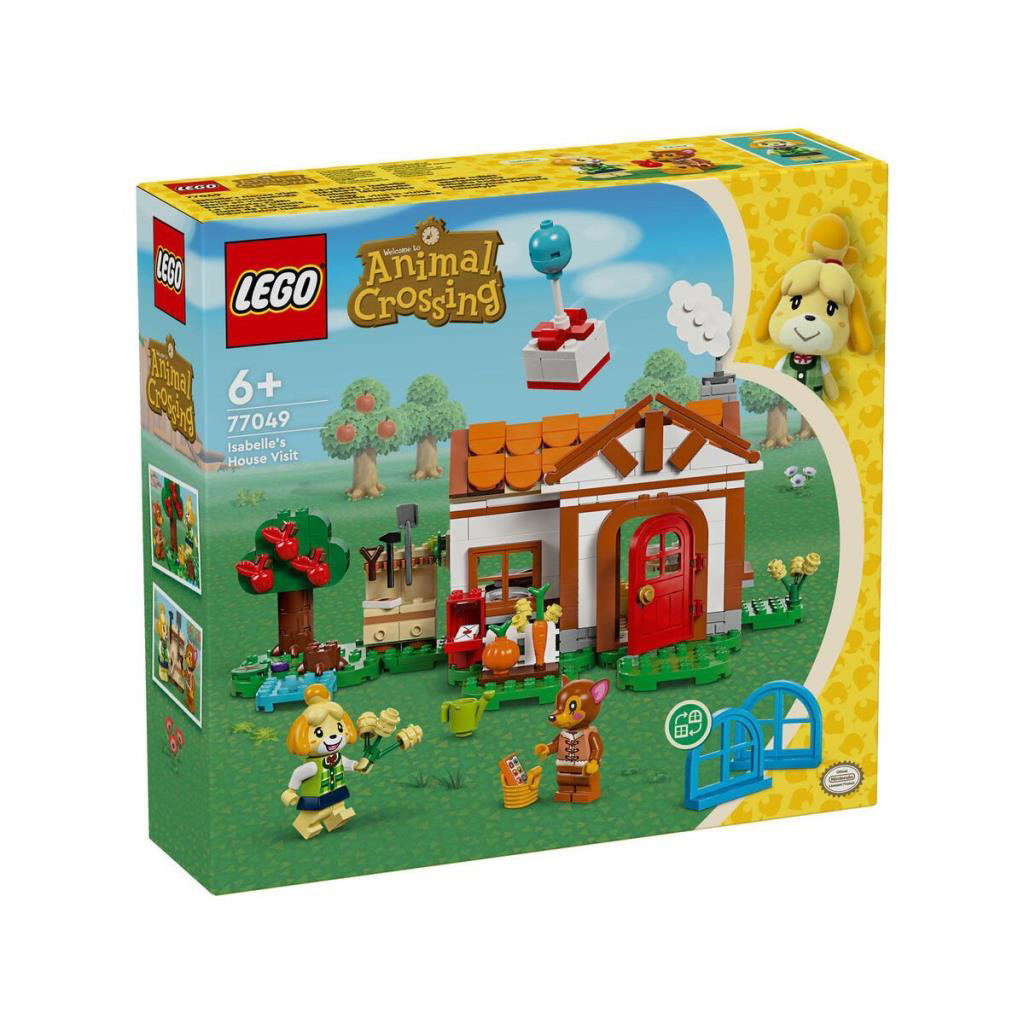 77049 Animal Crossing Isabelle'in Ev Ziyareti 389 parça +6 yaş