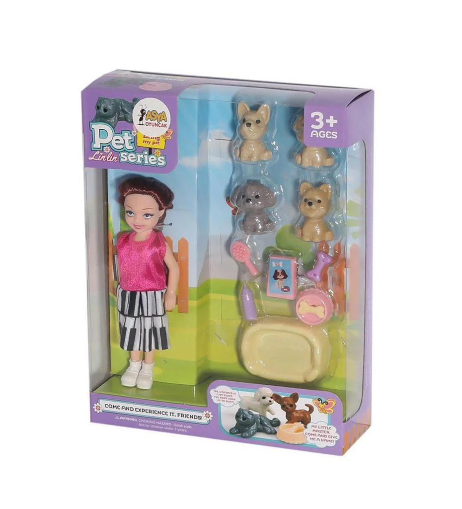 7722-3 - BEBEK SETİ - PET SHOP - KUTULU - 1 ADET