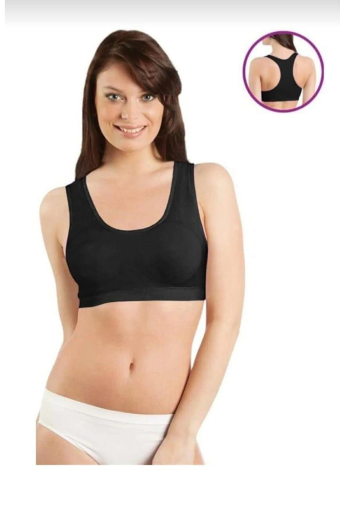 Elit Life 777 Dikişsiz Sporcu Pedli Büstiyer 3 Adet