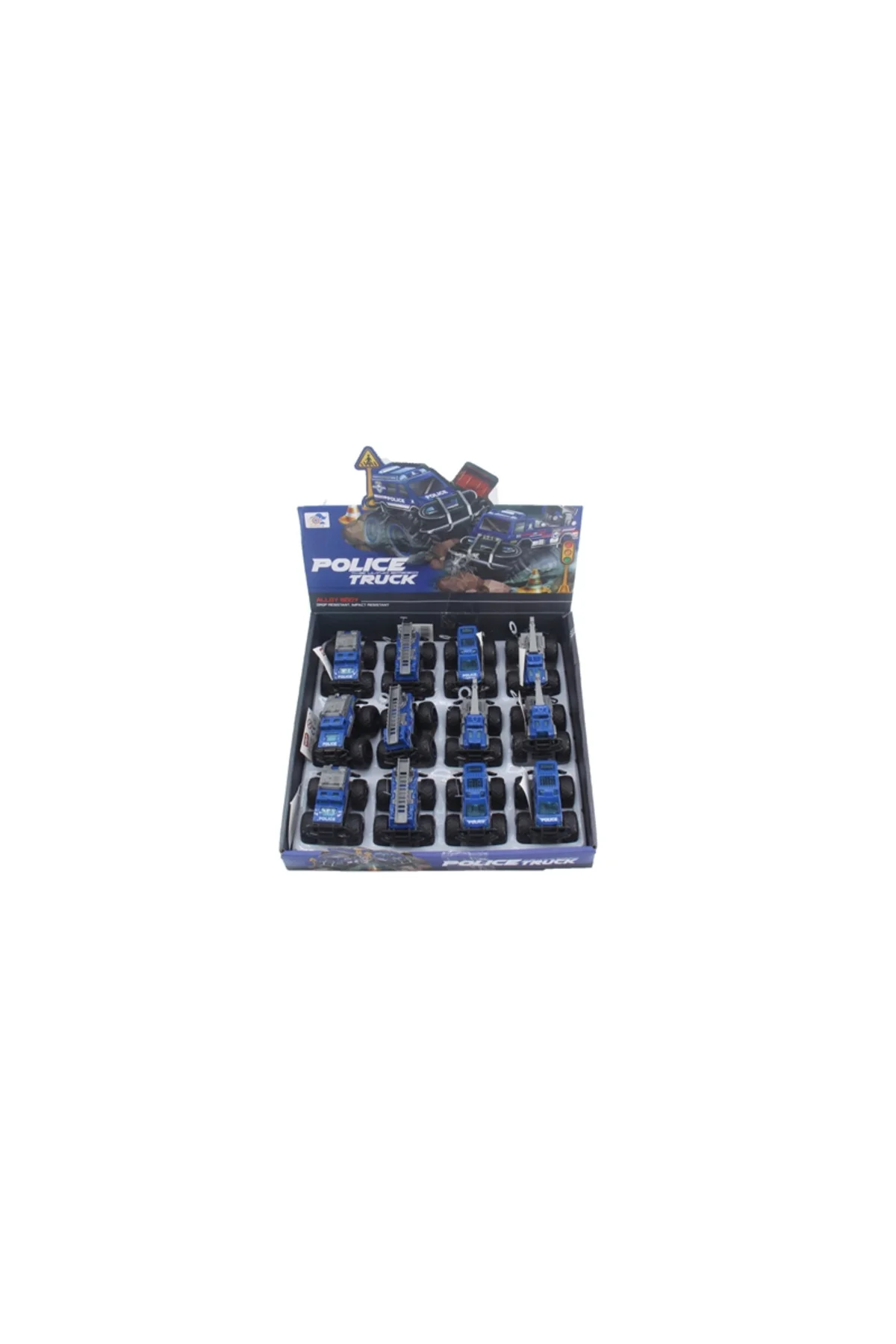 779-69 DUBLE SÜRTMELİ METAL DIECAST POLİS