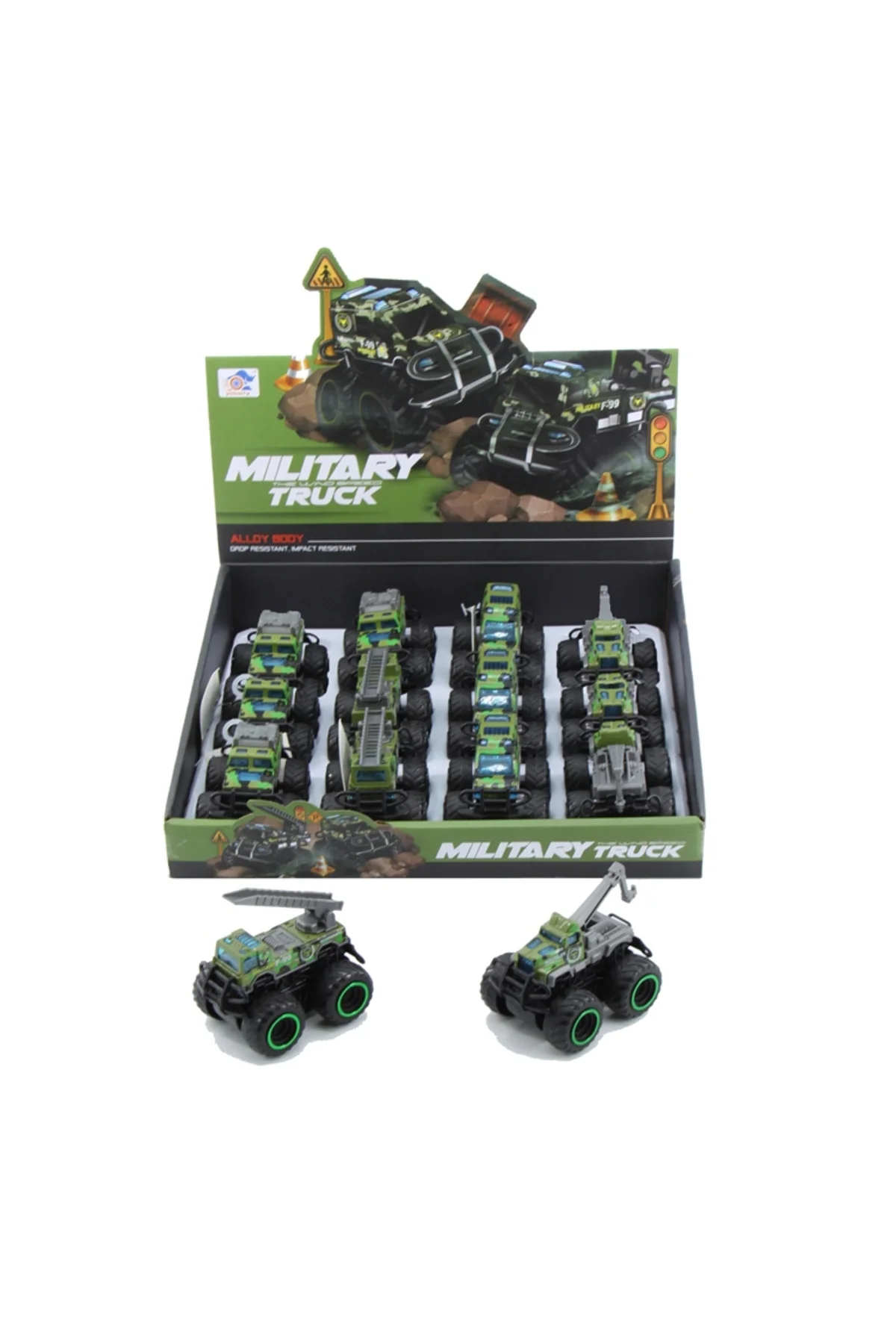 779-69B DUBLE SÜRTMELİ METAL DIECAST ASKERİ
