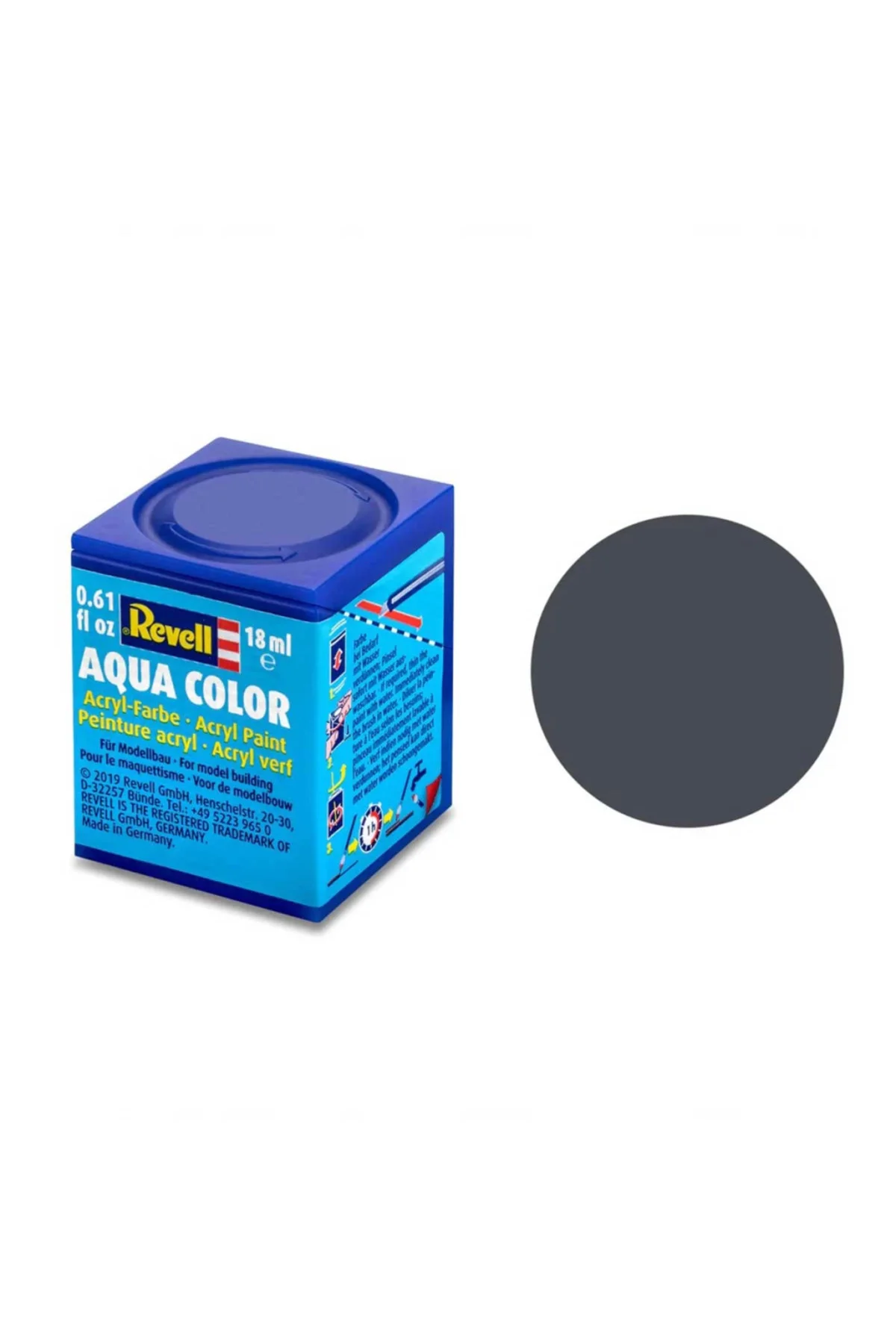 78 - Aqua Color Tank Grey - Mat Boya - 18 ml