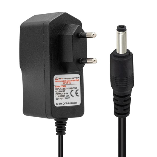 Herz 7.8 Volt - 1.2 Amper 3.5*1.35 Mm Uçlu Plastik Kasa Adaptör