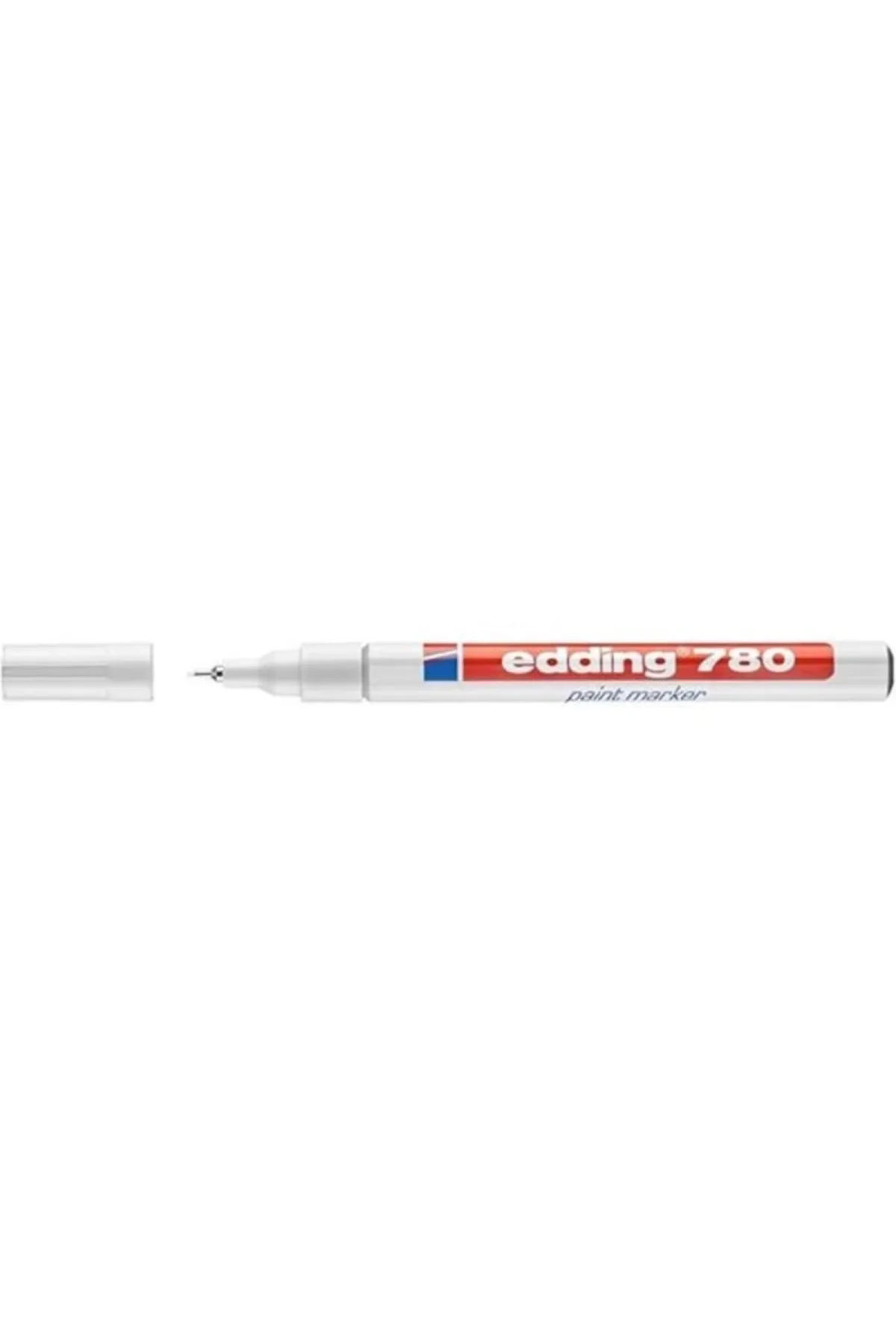 780 boya kalemi beyaz 1 kalem 0,8 mm yuvarlak uç