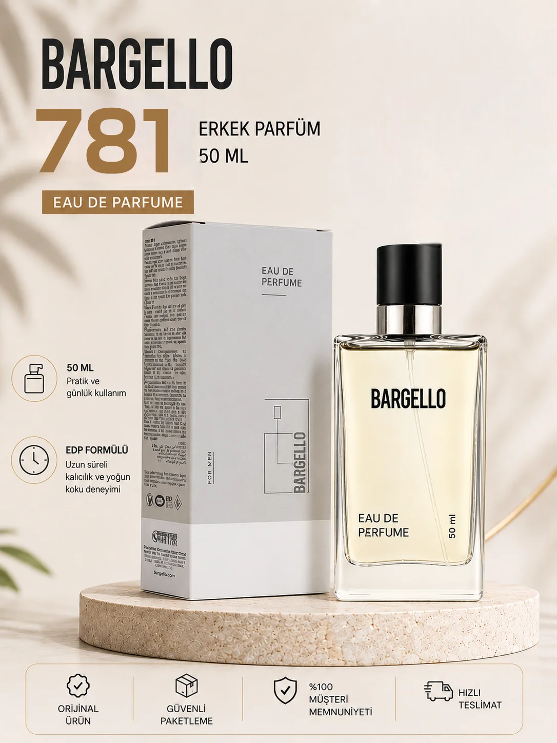 781 Erkek 50 ml Parfüm Edp Orıental