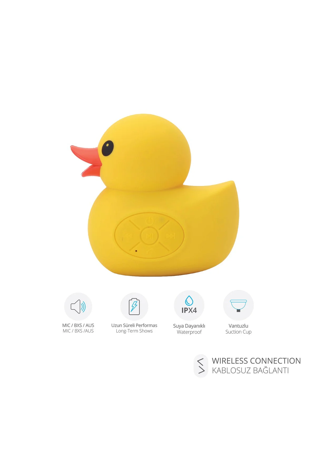 7839 Kablosuz Bluetooth Hoparlör / IPX4 Suya Dayanıklılık / Vantu