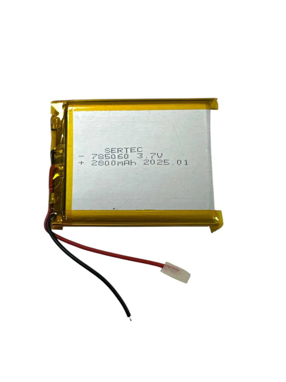 785060 3.7V 2800mAh Li-Polymer Pil Devreli/1.5A 785060 3.7V 2800mAh Li-Polymer Pil Devreli/1.5A