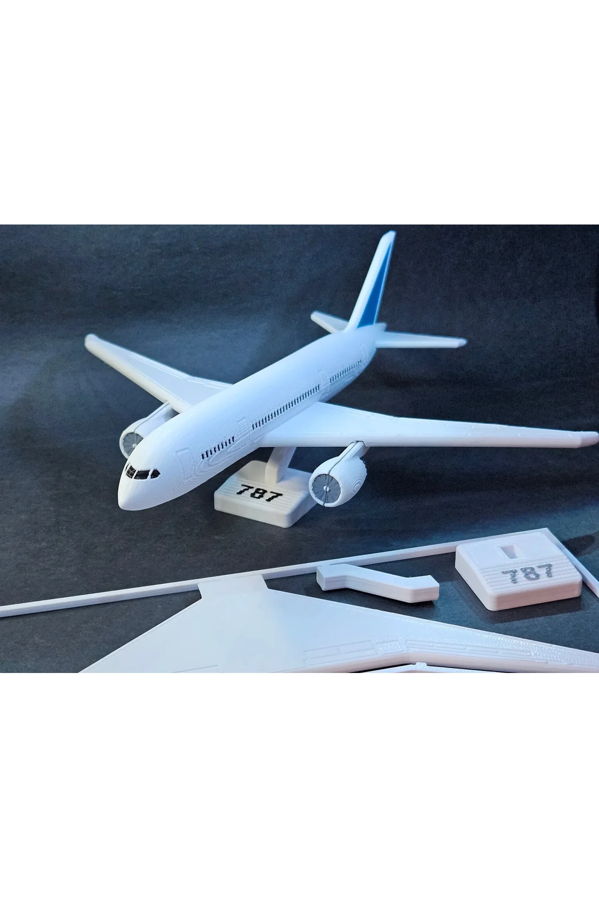 787 Uçak Model Kiti - Görsel 3