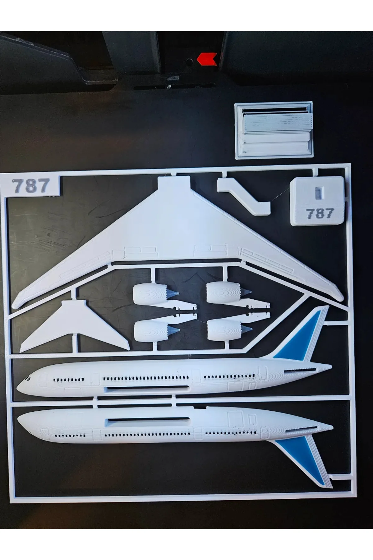787 Uçak Model Kiti - Görsel 5