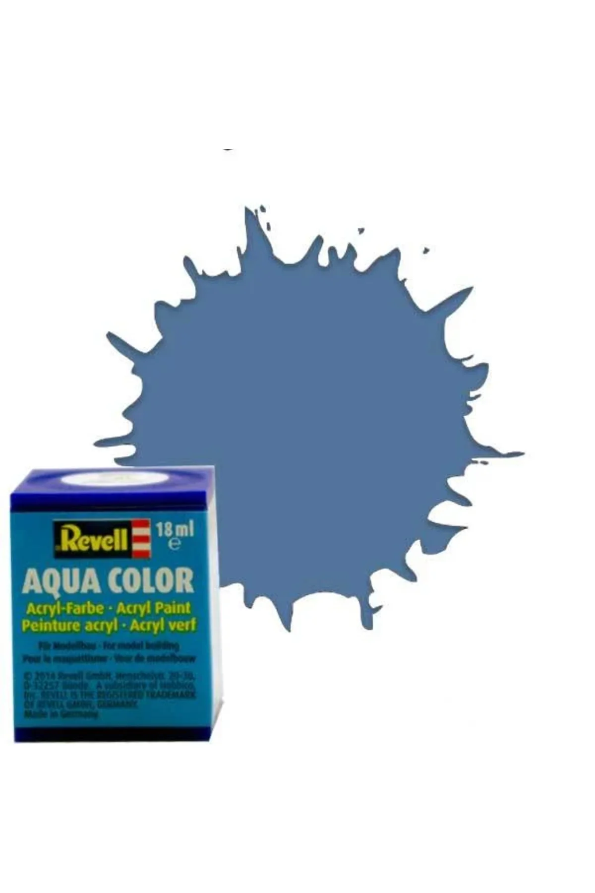 79 -Aqua Color Greyish Blue - Mat Boya- 18 ml