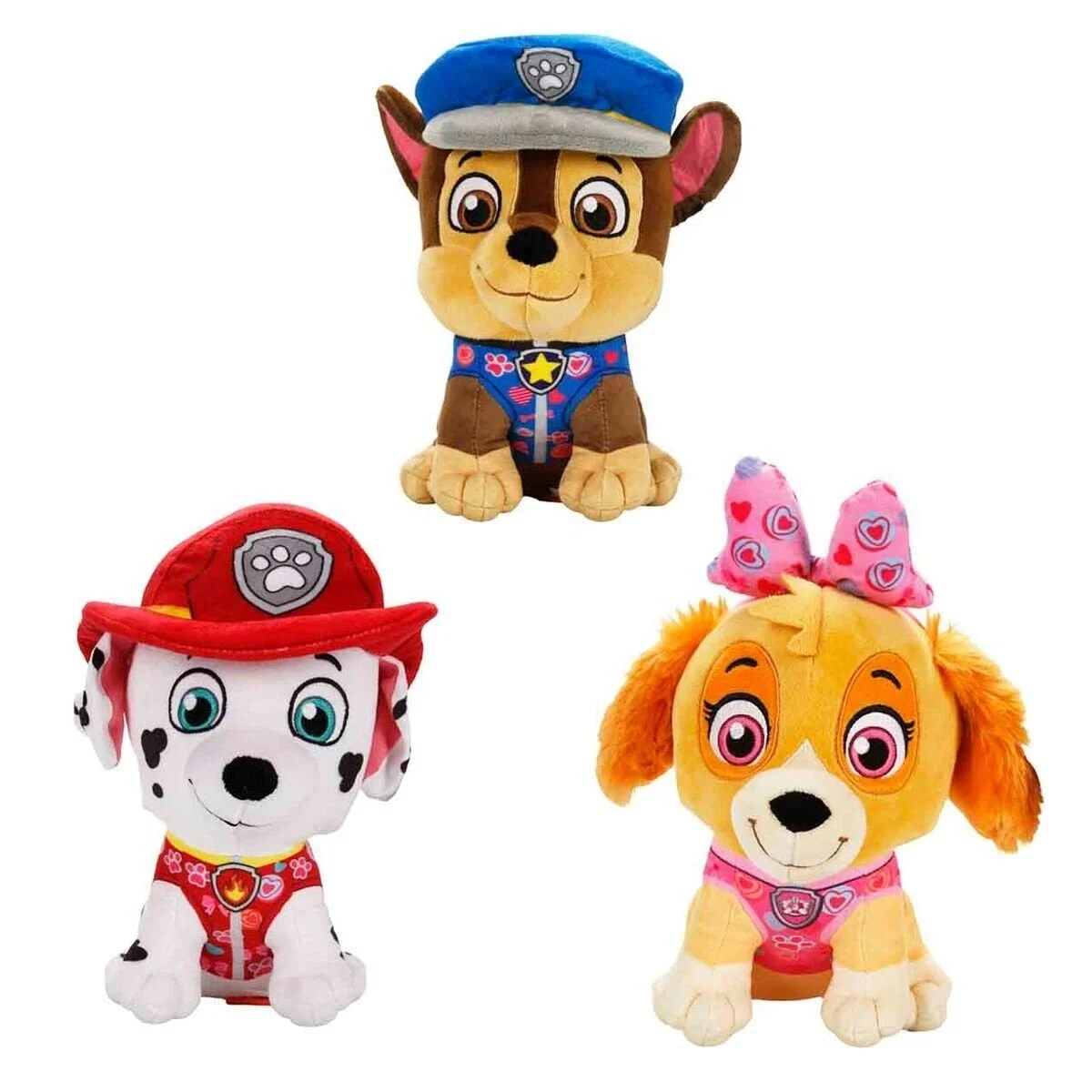 79552 SUN-HTI-SBR-PELUŞ PAW PATROL LIL BODZ VALENTINES 28CM PAW 3A