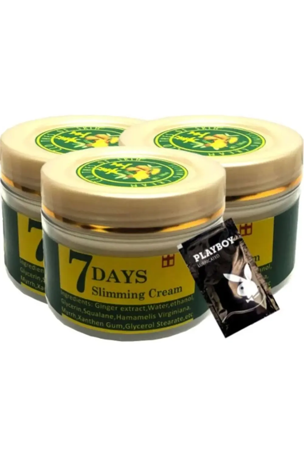 7Days Ginger 3x Adet Miracle Slimming Cream 100 ml Sel Kremi SNMP