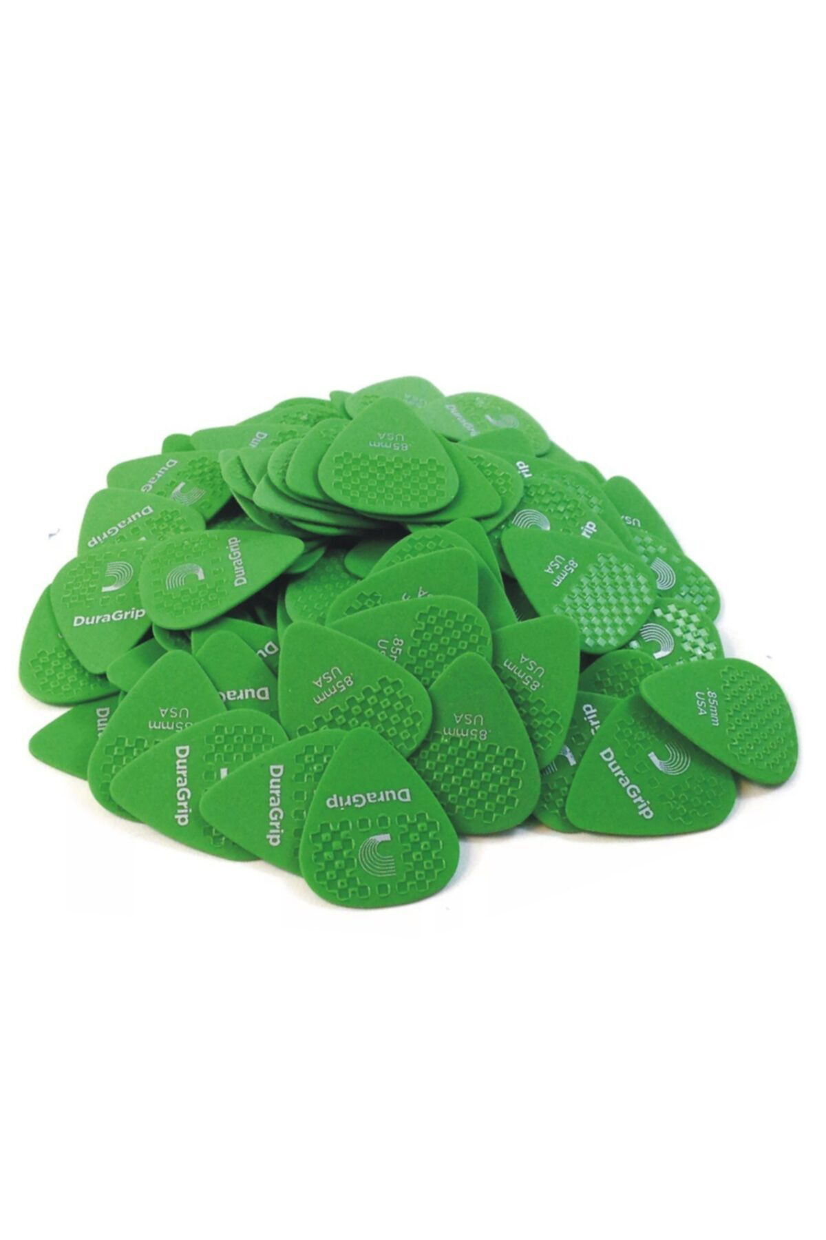 7dgn4-10 10 Adet Gitar Penası Yeşil Duralın Pena Duragrıp Medıum