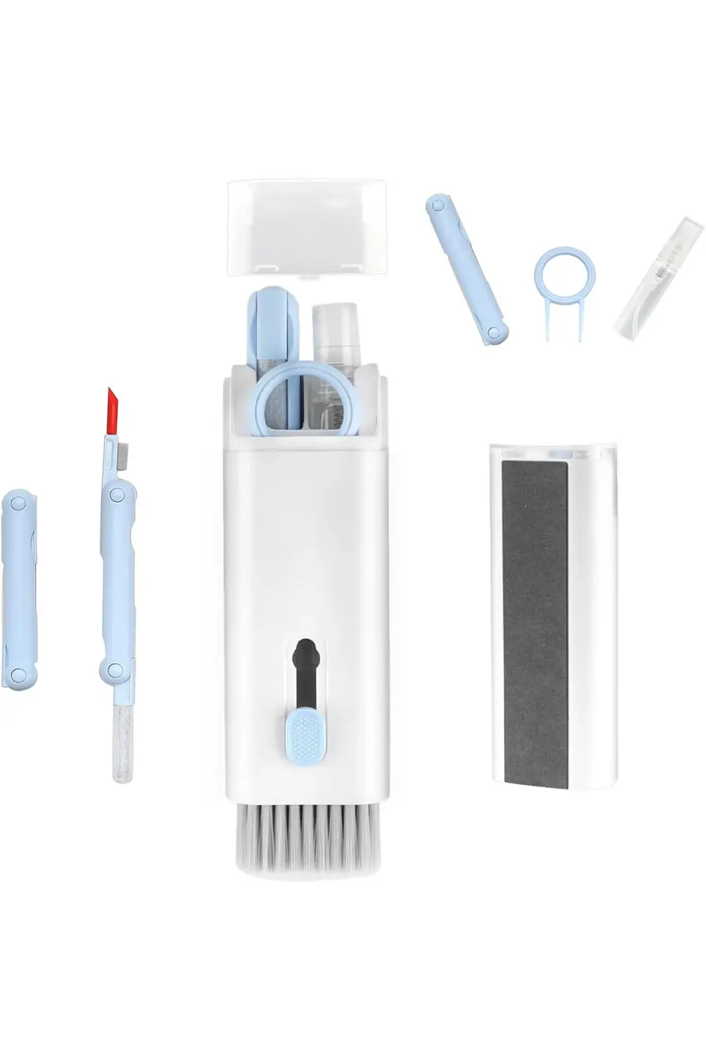 7in1 Elektronik Cihaz Klavye Temizleme Fırça Seti Telefon Tablet