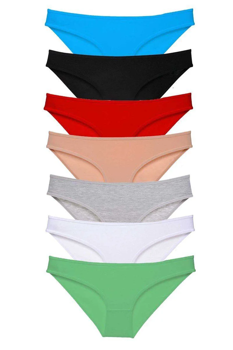 7'li Pamuk Slip Set – Kadın Külot Seti Rahat & Nefes Alan Doku Fiyatı, Yorumları ve Özellikleri