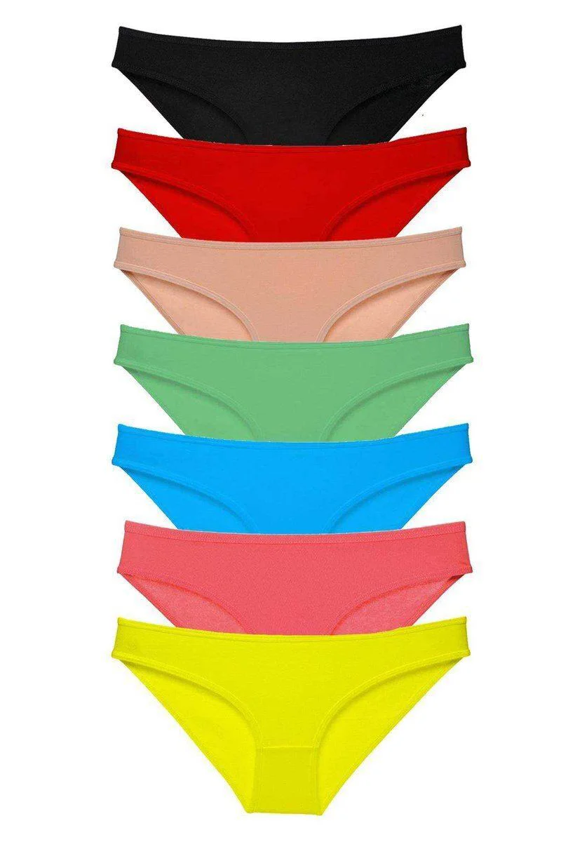 7'li Süper Eko Set Likralı Kadın Slip Külot - Pamuklu Rahat Günlük Külot Seti Fiyatı, Yorumları ve Özellikleri